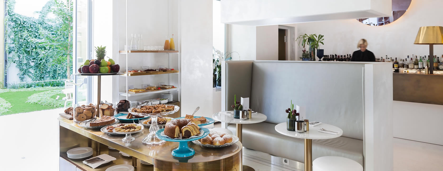 Table de buffet de petit-déjeuner Senato Hotel Milano