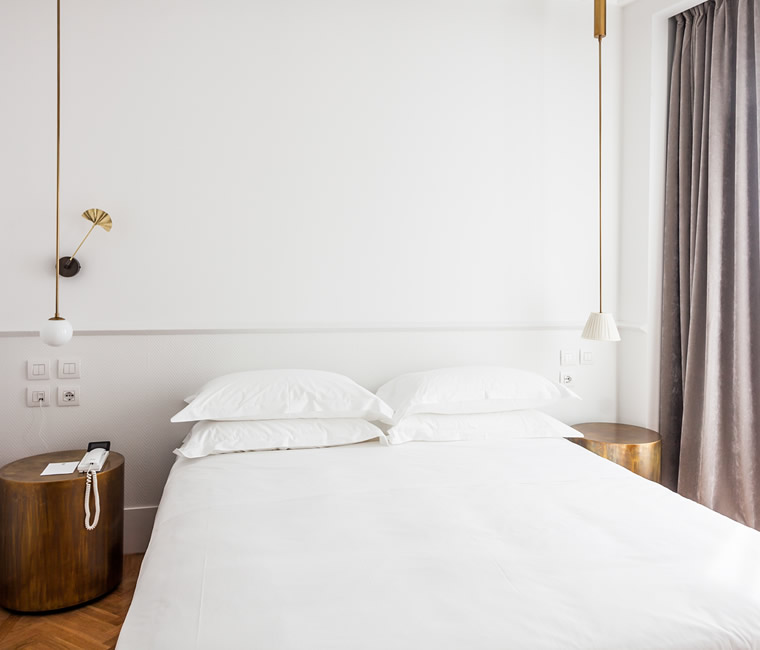 Senato Hotel Milano Doppelbett des Classic-Zimmers